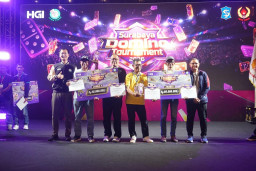 HGI Tutup Surabaya Domino Tournament 2026, Atmosfer Tegang dan Meriah Pertegas sebagai Olahraga Pikiran Profesional