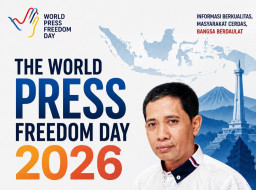 Peringatan World Press Freedom 2026 Momentum Menjadikan Jurnalis Adaptif dan Independen