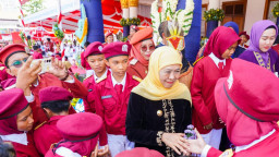 Catatkan Sejarah ! Pertama Kali di Indonesia, Paskibra Tingkat Provinsi Melibatkan Siswa SD, SMP, dan SMA Terintegrasi