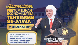 Laju Ekonomi Jawa Timur Melampaui Rata-Rata Pertumbuhan Ekonomi Nasional