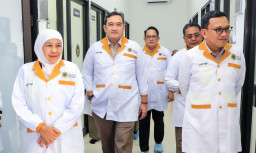 Pertama di Indonesia, Instalasi Karantina Terpadu Jatim Diresmikan Gubernur Khofifah dan Kepala Bakartin Karding