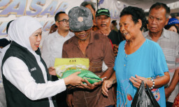 Di Kota Kediri, Gubernur Khofifah Upaya Kendalikan Inflasi dan Sediakan Sembako Murah Jelang Idul Adha