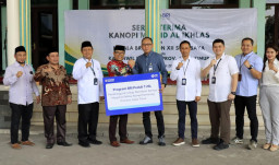 BRI Surabaya Jemursari Salurkan Bantuan Infrastruktur di Kanwil Kemenag