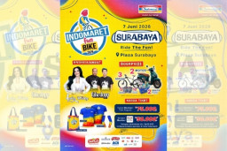Indomaret Fun Bike 2026 Siap Ramaikan Surabaya, Peluang Menangkan Hadiah 2 Motor