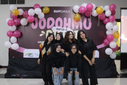 Magang di Jatim Expo, Mahasiswa Ilmu Komunikasi UNTAG Surabaya Pelajari Strategi Promosi Digital Event