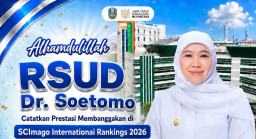 RSUD Dr Soetomo Raih Peringkat Pertama Nasional SCImago International Rankings2026 Sektor Kesehatan
