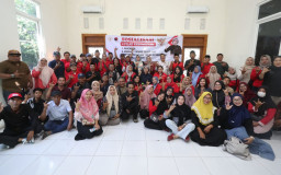 Indah Kurnia Bersihkan Nama Bung Karno di Sosialisasi 4 Pilar Kebangsaan