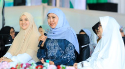 Gubernur Khofifah Ajak Jamaah Thoriqoh At-Tijaniyah Perbanyak Ikhtiar Spiritual