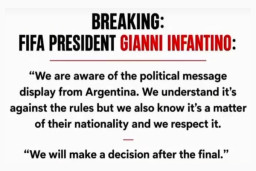 Viral Kutipan Gianni Infantino soal Argentina dan Pesan Politik, Benarkah FIFA Akan Tunda Sanksi hingga Final?