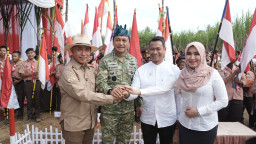 Panen Tebu Bersama KSAU di PG Semboro, PT SGN Perkuat Ekosistem Industri Gula Nasional