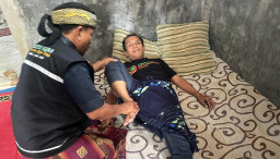 Khidmat dan Ngalap Berkah Muktamar ke-35 NU, 100 Relawan Beri Layanan Pijat Gratis