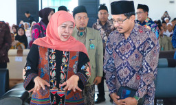 Orasi Ilmiah di Wisuda Ma'had Aly Nurul Cholil Bangkalan, Gubernur Khofifah Komitmen Dukung Pendidikan Tinggi Keagamaan