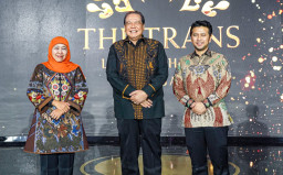 Gubernur Khofifah Bersama Wagub Emil dan Founder CT Corp Resmikan The Trans Luxury Hotel Surabaya