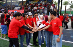 Semarak HUT ke-81 RI di BRI Region 12 Surabaya, Daster Balon hingga Merdeka Cooking Jadi Sorotan