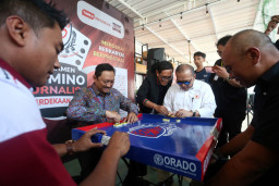 Rayakan HUT Kemerdekaan RI ke 81 Tahun  Jurnalis Surabaya Adu Strategi di Meja Domino Kemerdekaan 2026