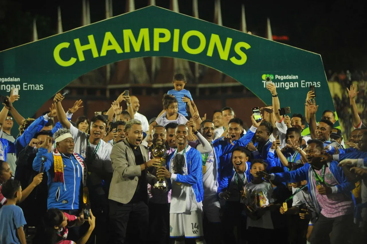 Kalahkan Semen Padang, PSBS Biak Jawara Pegadaian Liga 2
