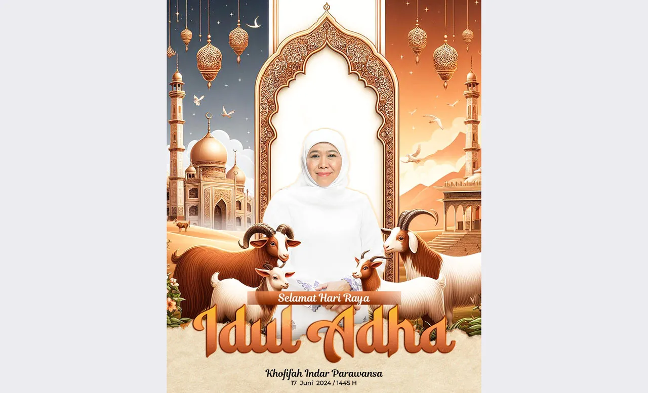Hari Raya Idul Adha, Khofifah Ajak Umat Islam Tauladani Nabi Ibrahim