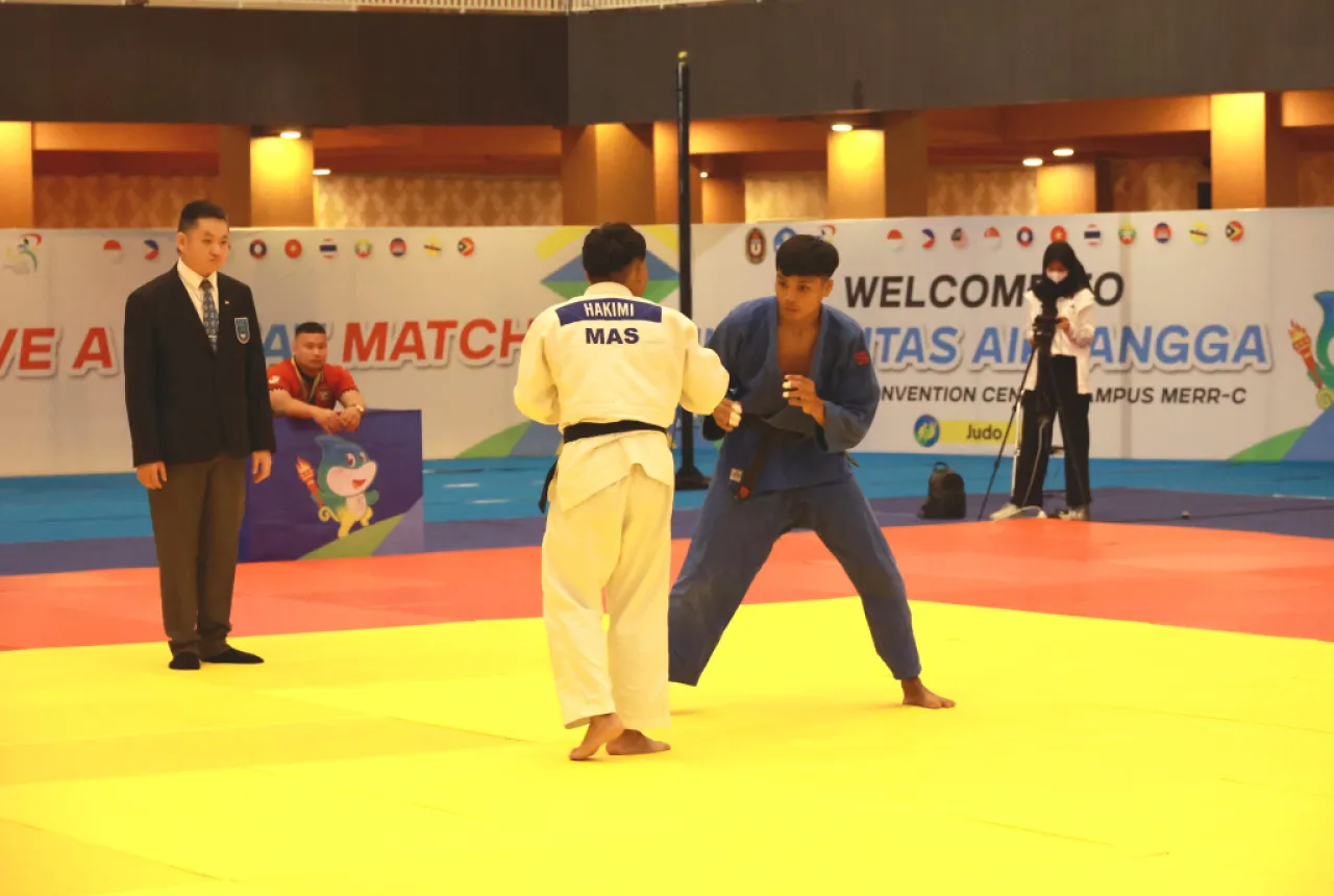 Judo Indonesia Sabet Tiga Emas di Hari Pertama ASEAN University Games 2024
