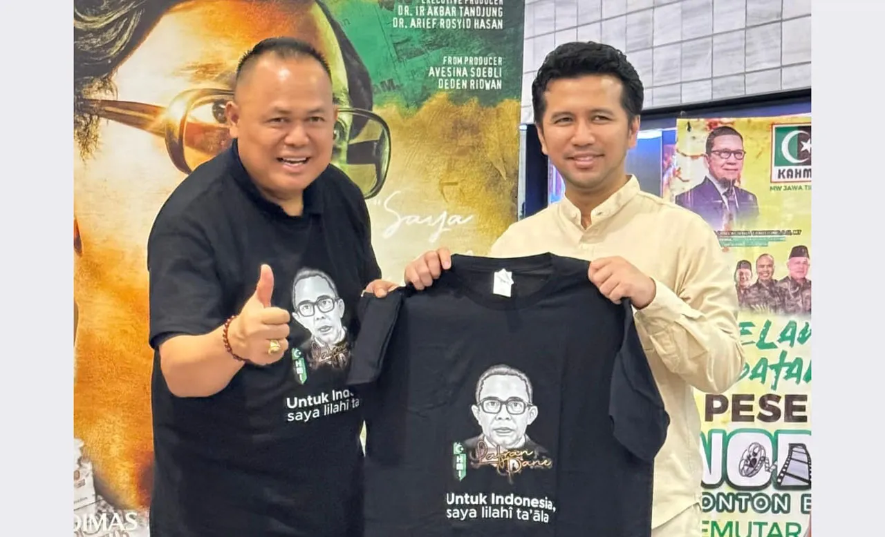 Emil Dardak Ikut Nobar Film LAFRAN di Surabaya