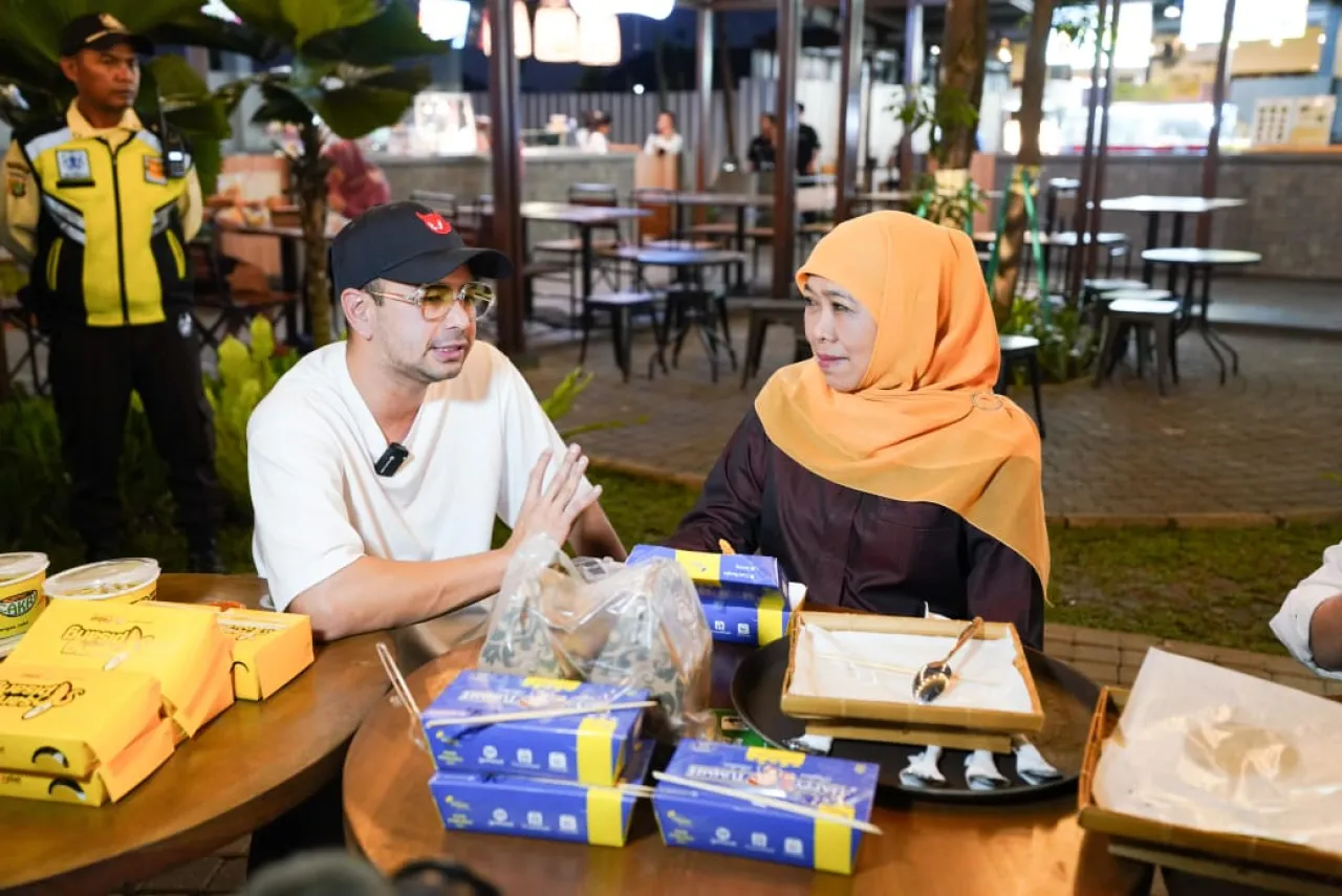 Bertemu Raffi Ahmad, Khofifah-Emil Berencana Bangun Destinasi Kuliner Nusantara di Batu dan Bromo