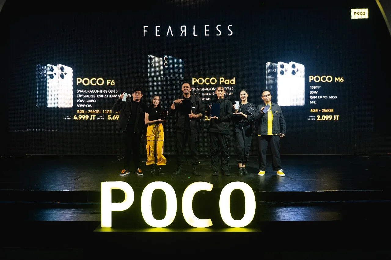 POCO Pad, Tablet Pertama Berperforma Fearless di tahun 2024