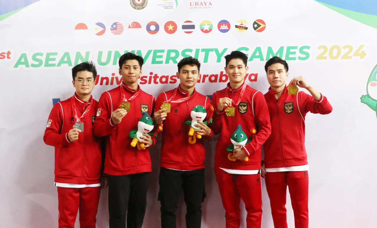 Mahasiswa Ubaya Borong 6 Medali AUG 2024 Cabor Wushu