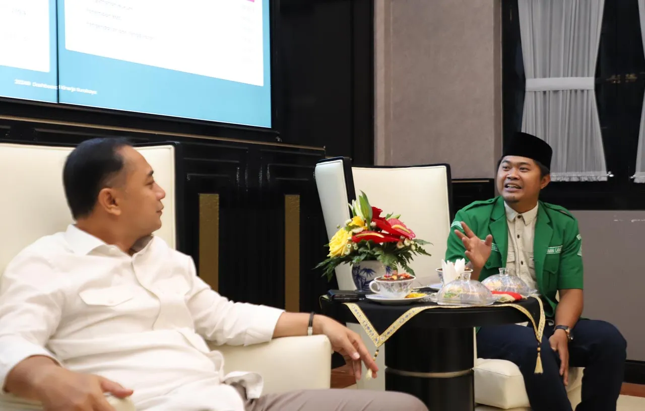 GP Ansor Surabaya Temui Walikota Eri Cahyadi