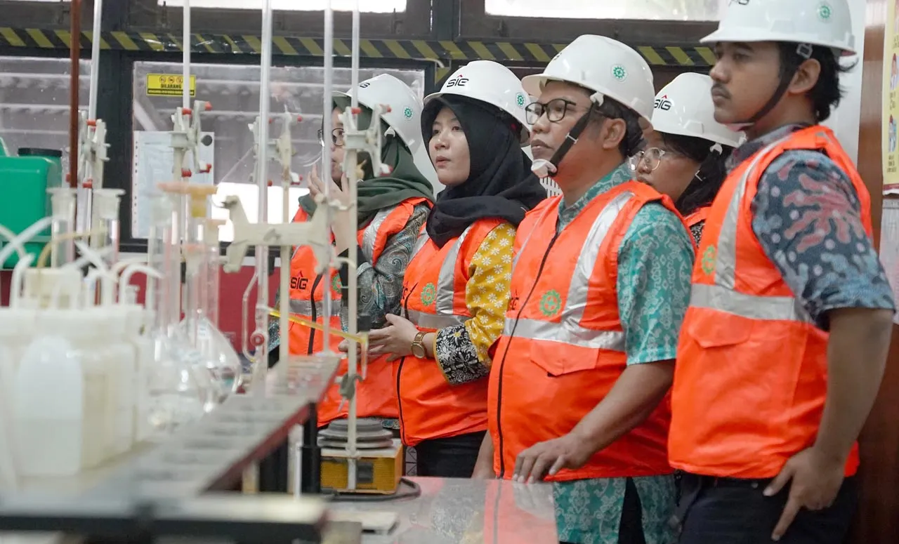 BRIN Apresiasi Inovasi SIG, Semen Hijau SIG Jawaban Atas Perubahan Iklim Dunia