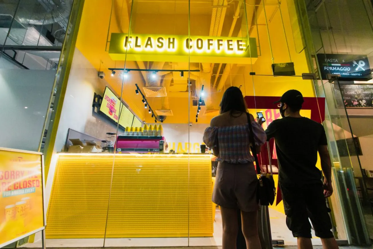 Flash Coffee Jaringan Kedai Kopi Berbasis Teknologi, Operasikan 67 kedai di Indonesia