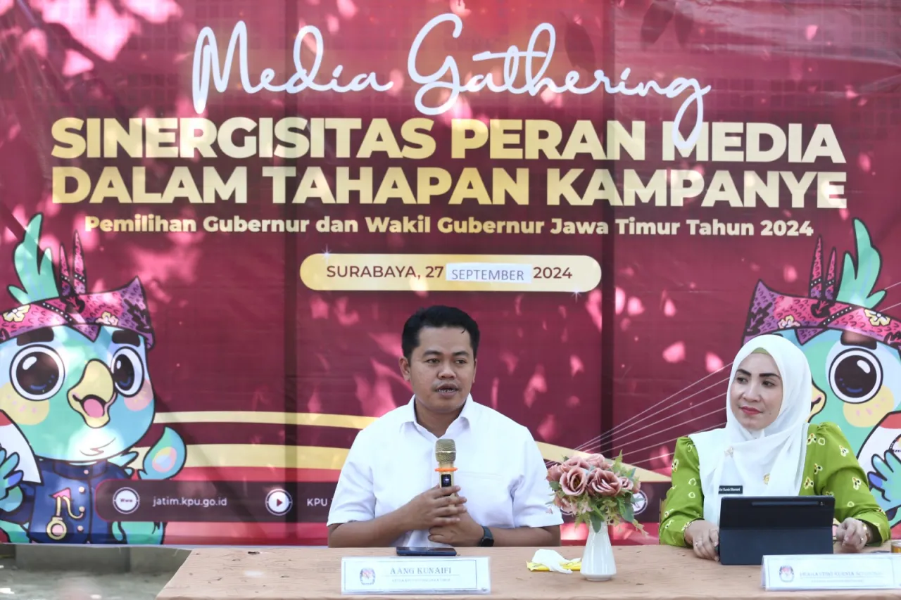 KPU Jatim Himbau Paslon Atur Jadwal Saat Kampanye