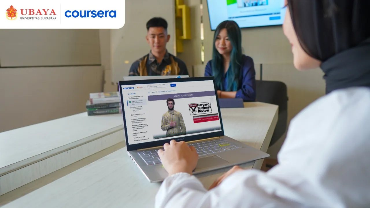 Tingkatkan Kualitas Pendidikan, Ubaya Beri Akses Gratis Coursera untuk Seluruh Sivitas