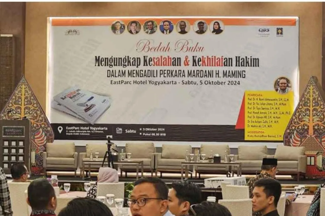 Eksaminasi Perkara Mardani H Maming, Pakar Hukum Sebut SK Bupati Tidak Langgar UU Minerba
