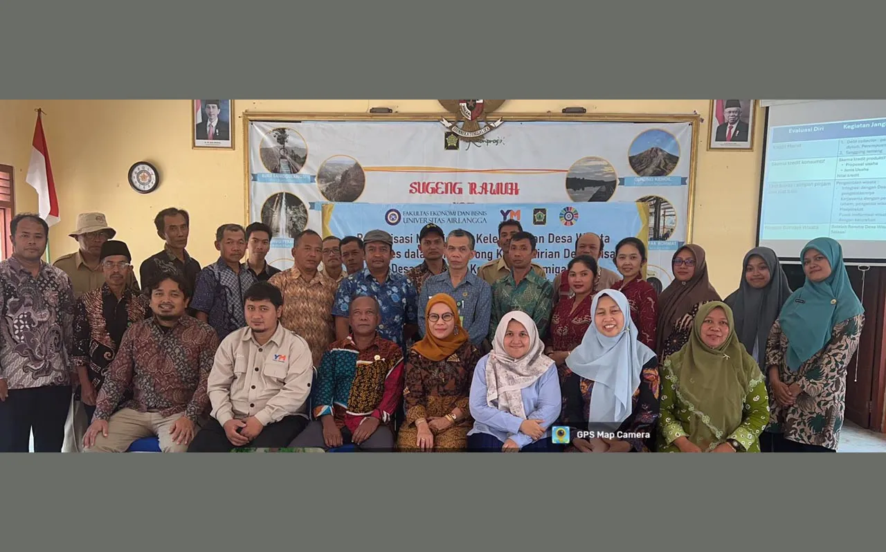Pegmas FEB Unair Dampingi Kelompok Pengajian Kampung Mandiri Kelola Keuangan dan Tingkatkan Usaha