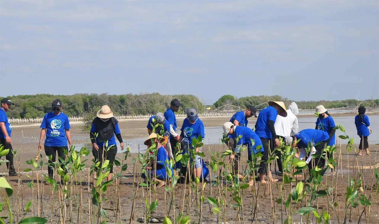 Semangat Perayaan 25 Tahun Berkarya, Kino Inisiasi Aksi Bersih Serentak Bersama Masyarakat