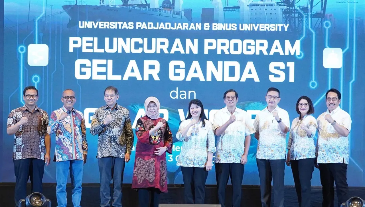 Pertama di Indonesia, BINUS University dan Unpad Buka 2 Program Studi S1 Gelar Ganda