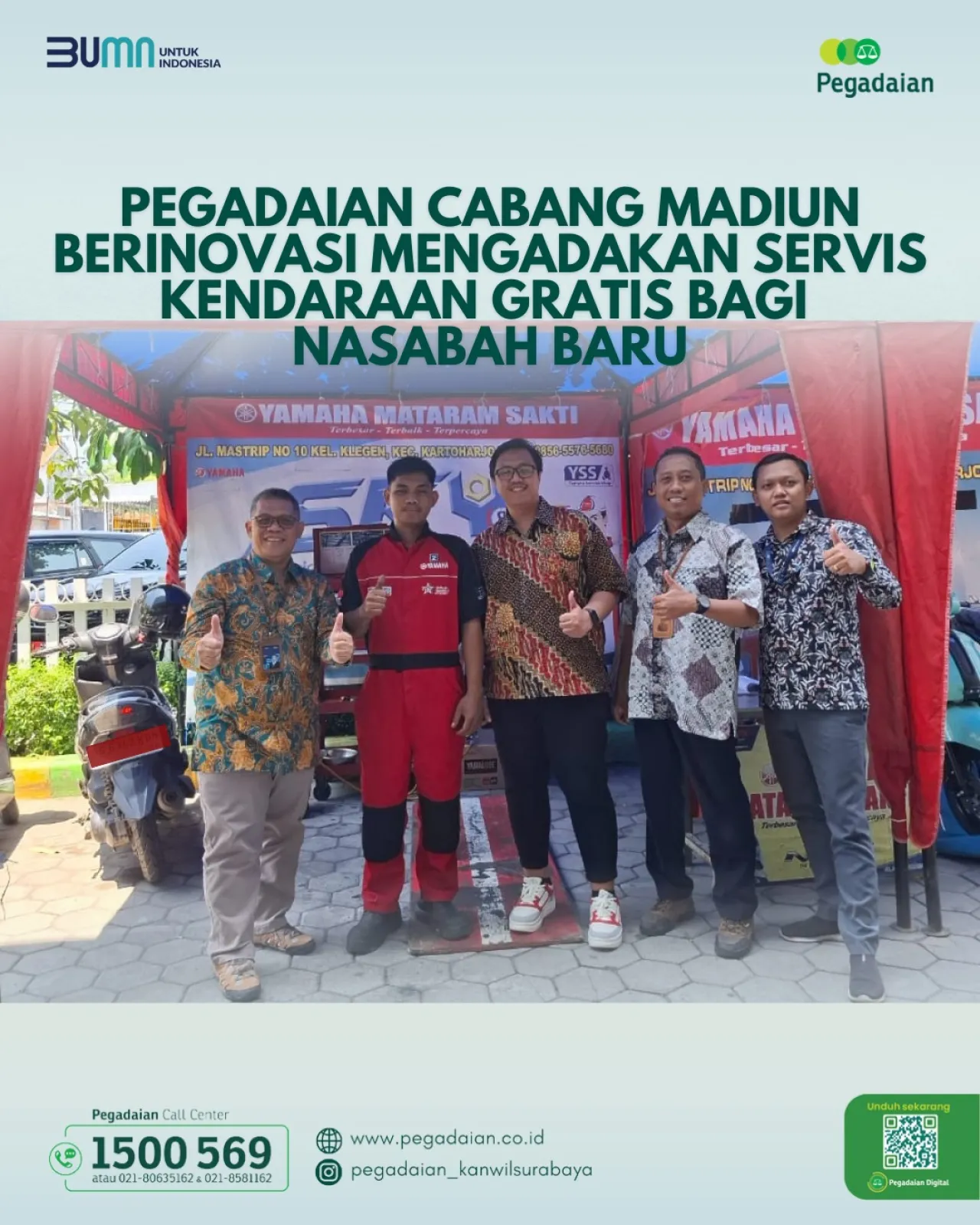 Pegadaian Madiun Tawarkan Servis Murah dan Gratis untuk Tarik Nasabah Baru