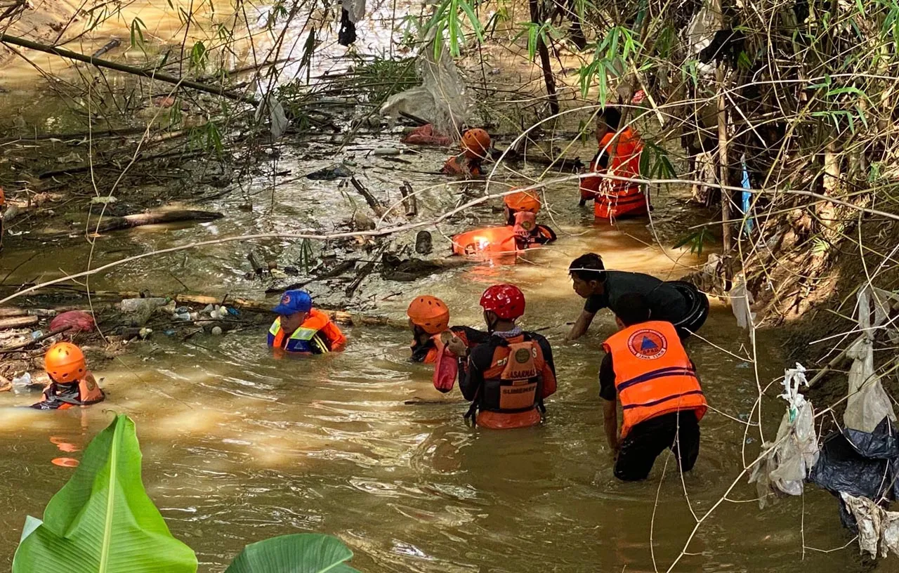Sungai Poter Telan Korban Dua Anak Tewas Tenggelam