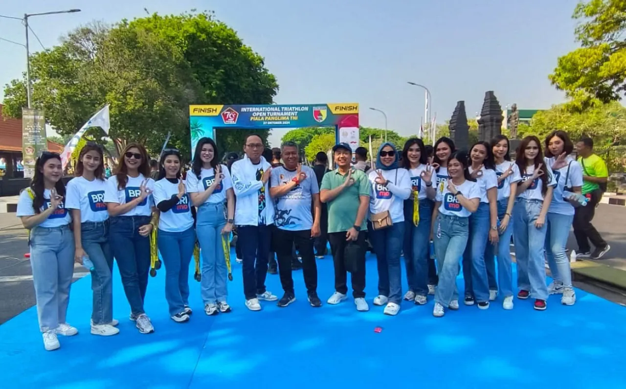 BRI BO Kaliasin Surabaya Ikut Sukseskan International Triathlon Open Tournament 2024