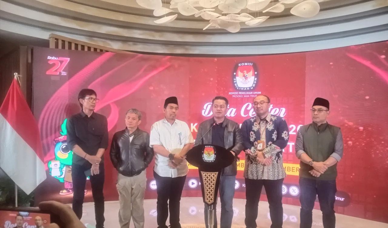 Pasca Pemungutan Suara KPU Jatim Proses Rekapitulasi Berjenjang
