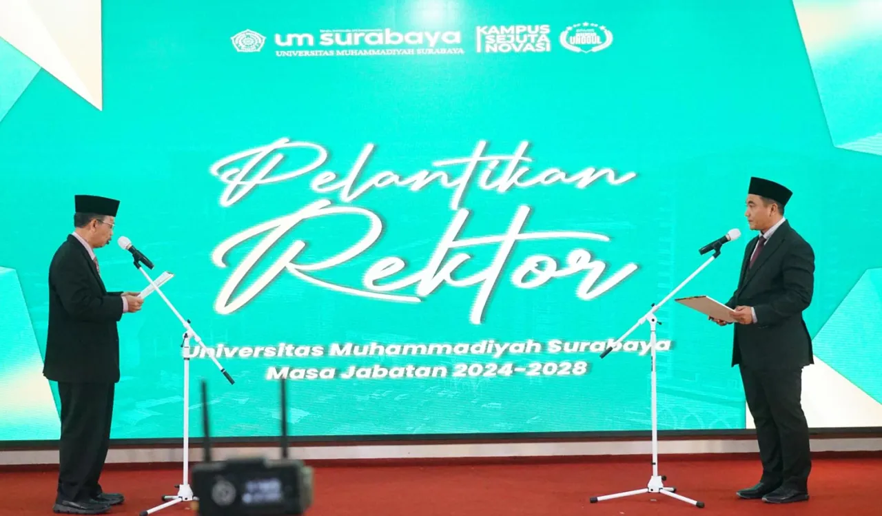 Mundakir Resmi Nahkodai UM Surabaya, Melejitkan Kampus Menuju Era Baru