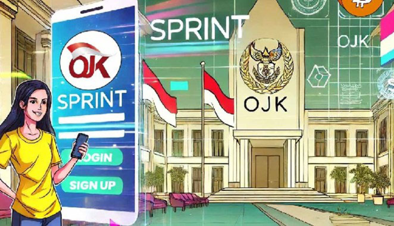 Aplikasi Sprint menunjukkan komitmen OJK dalam mendukung pertumbuhan sektor aset kripto. AyoFoto/OJK