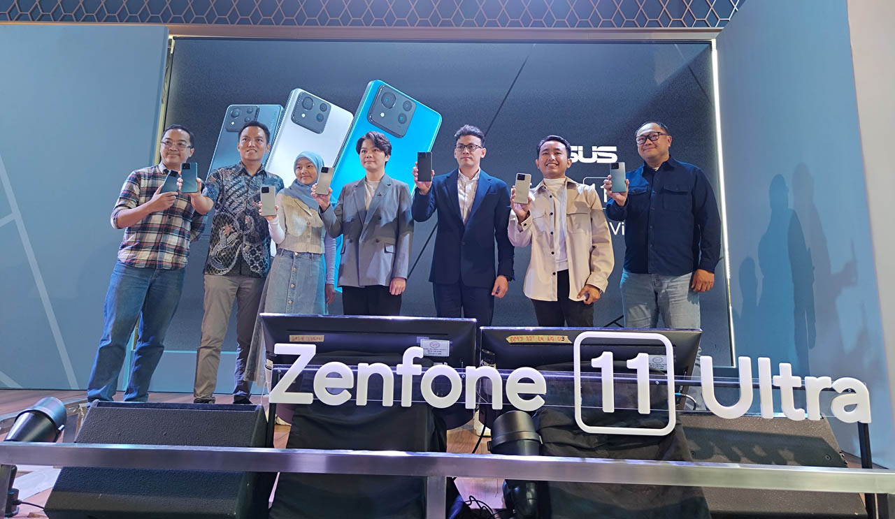 Peluncuran Zenfone 11 Ultra terbaru dalam launching event di Jakarta, Indonesia. Foto/ASUS
