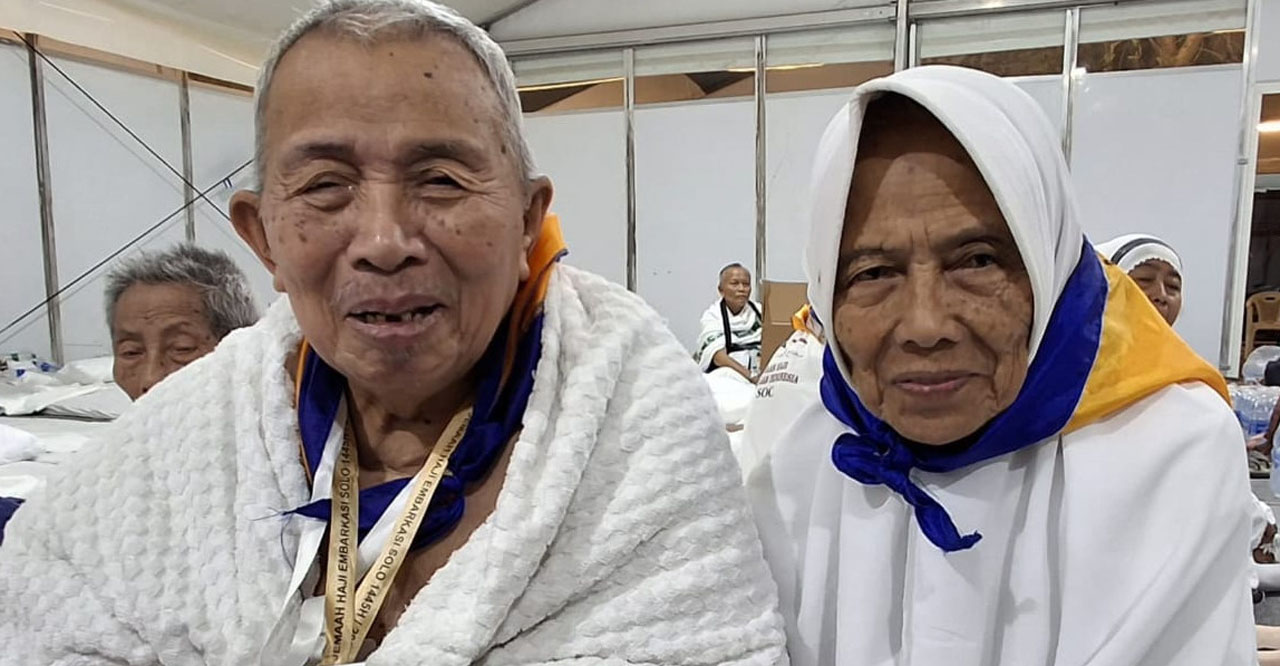Nunggu 12 Tahun, Rusmiati dan Ngadnan Akhirnya Bisa ke Tanah Suci