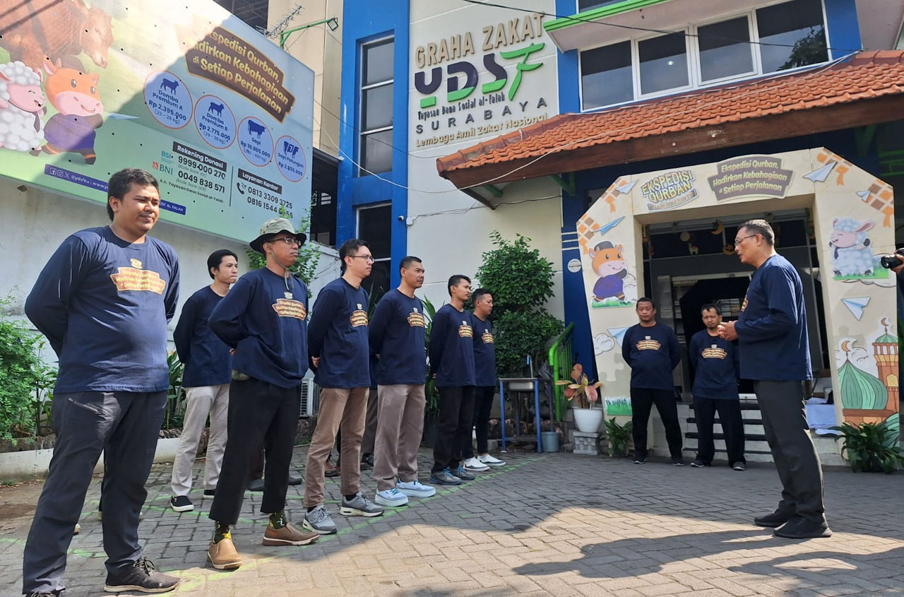 Tim Ekspedisi Kurban tahun ini memiliki tiga klaster pemberangkatan. AyoFoto/YDSF