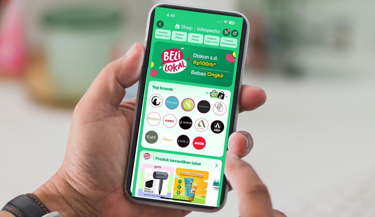 Tokopedia dan ShopTokopedia rekap tren belanja online sepanjang semester I 2024. Foto/Tokopedia