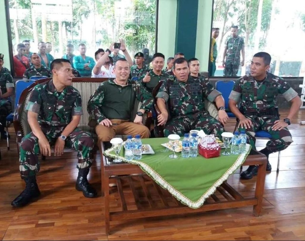 Donny Roberto Manuarva selaku Corporate General Manager Midtown Hotels, yang juga praktisi Beladiri Hapkido. Foto/Ayo Jatim