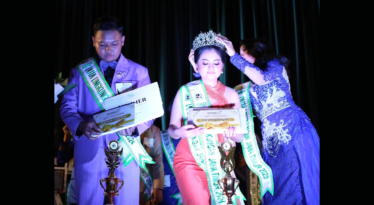 Diva Bulan Permani berhasil meraih gelar terhormat sebagai Duta Lingkungan Jawa Timur 2024. Foto/Humas Unair