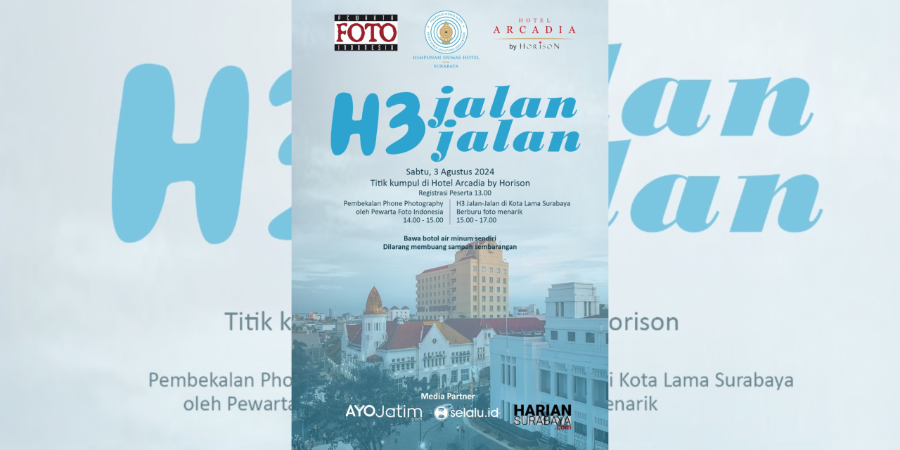 Poster Event Himpunan Humas Hotel Surabaya Raya. Foto/Ayo Jatim