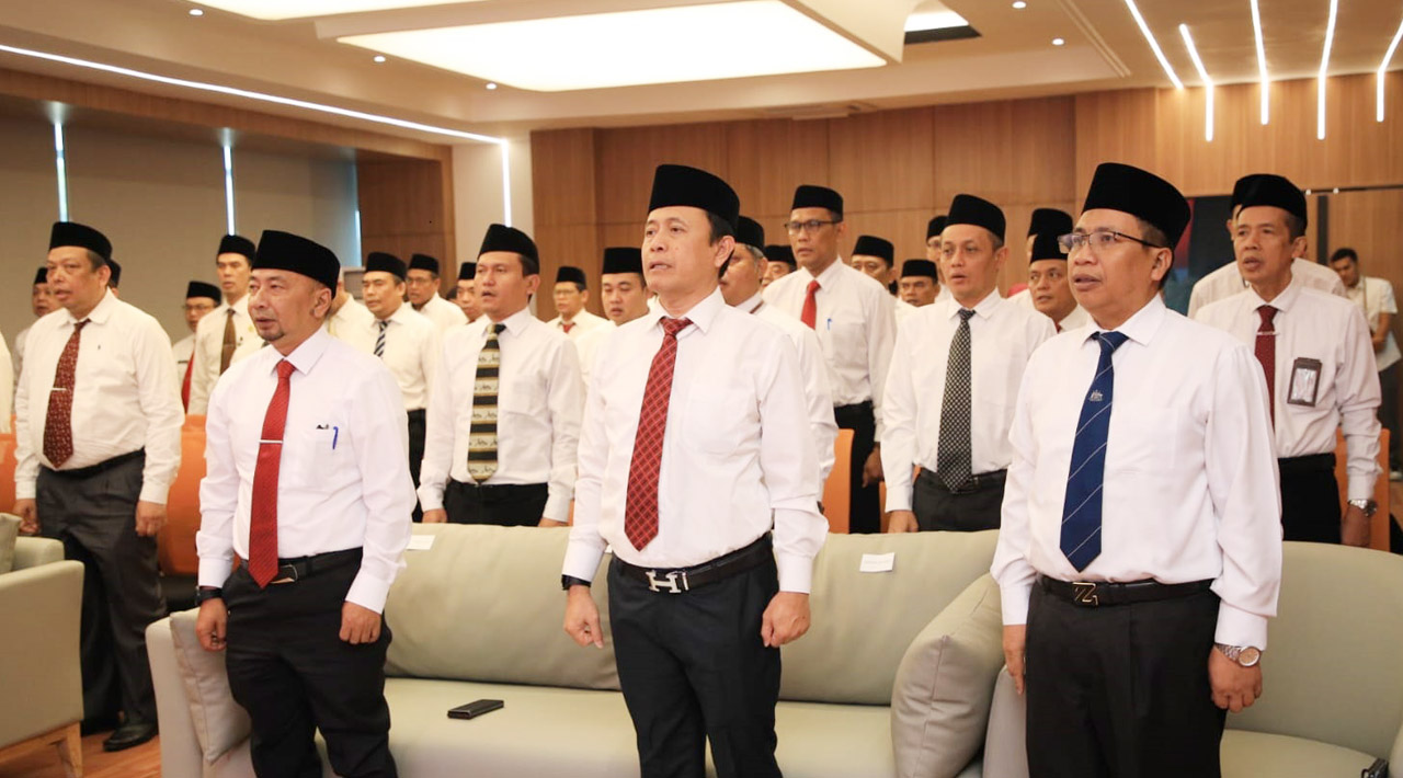Penghulu memiliki peran sangat strategis sebagaimana yang disebutkan Menteri Agama bahwa KUA adalah miniatur Kementerian Agama. Foto/Itjen Kemenag