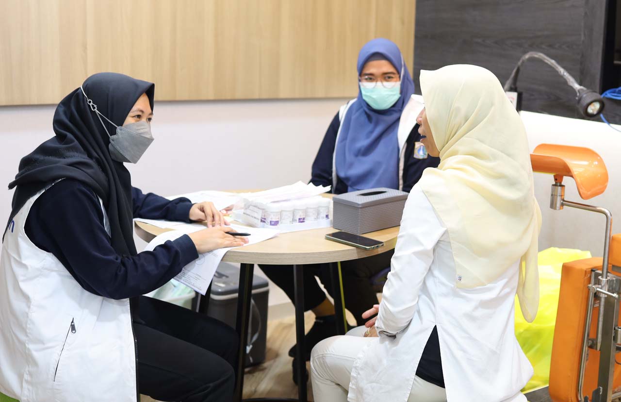 Suasana Talkshow Deteksi Dini Kanker Serviks oleh FIFGROUP dan Puskesmas Cilandak. Foto/FIF